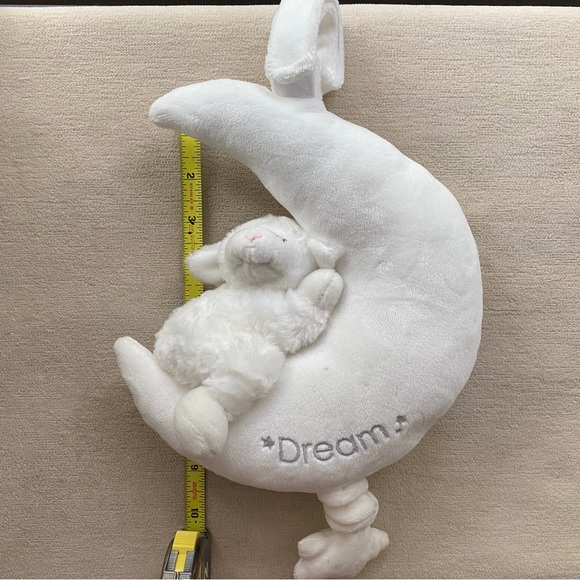 Absolutely Precious GUND BABY WINKY LAMB ON MOON PULL-STRING MUSICAL TOY NWT - Picture 8 of 16